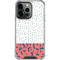 Polka Dot Split iPhone 15 Pro Clear Case