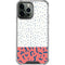 Polka Dot Split iPhone 15 Pro Max Clear Case