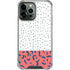 Polka Dot Split iPhone 14 Pro Max Clear Case