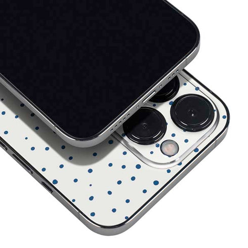 Polka Dot Split iPhone 14 Pro Skin