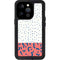 Polka Dot Split iPhone 14 Pro Waterproof Case
