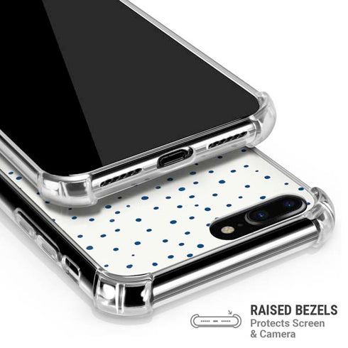 Polka Dot Split iPhone 7/8 Plus Clear Case