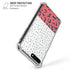 Polka Dot Split iPhone 7/8 Plus Clear Case