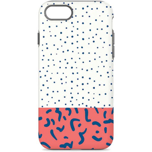 Polka Dot Split iPhone 7 Pro Case