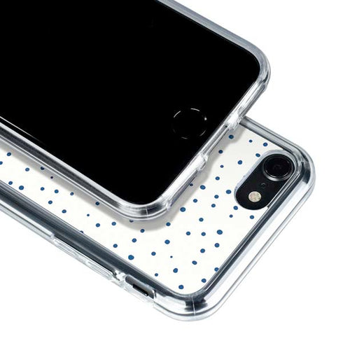 Polka Dot Split iPhone SE (2nd & 3rd Gen) Clear Case