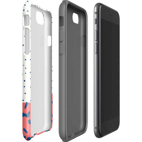 Polka Dot Split iPhone SE (2nd & 3rd Gen) Pro Case