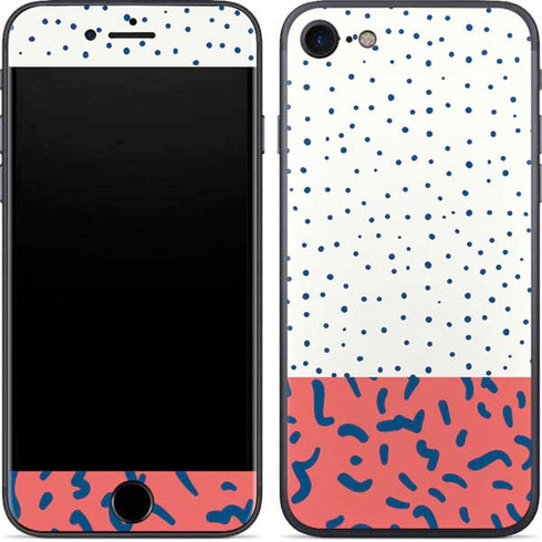Polka Dot Split iPhone SE (2nd & 3rd Gen) Skin