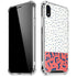 Polka Dot Split iPhone XR Clear Case