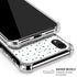 Polka Dot Split iPhone XR Clear Case