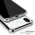 Polka Dot Split iPhone XS Max Clear Case