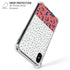 Polka Dot Split iPhone XS Max Clear Case