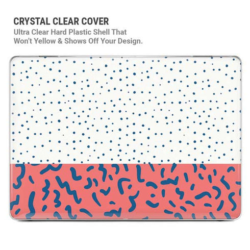 Polka Dot Split MacBook Pro 13in (2020) Case plus Skin