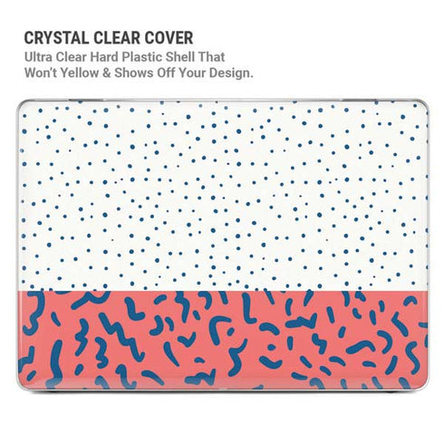 Polka Dot Split MacBook Pro 16in (2021-25) Case plus Skin