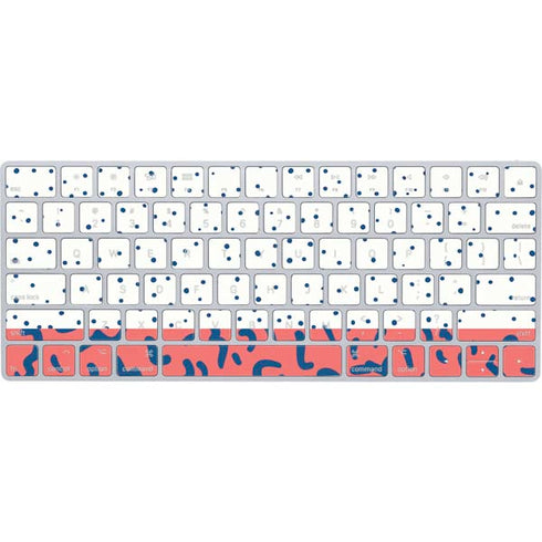 Polka Dot Split Magic Keyboard Skin