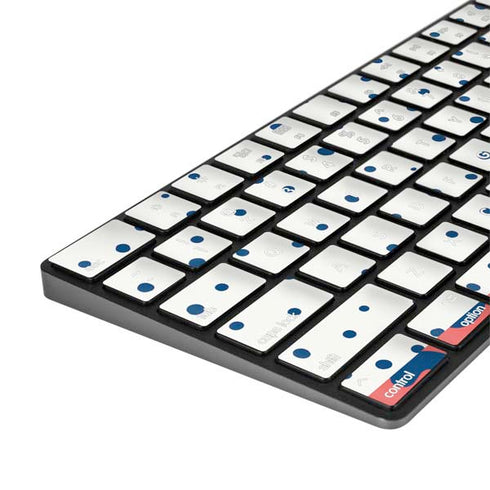 Polka Dot Split Magic Keyboard with Numeric Keypad Skin