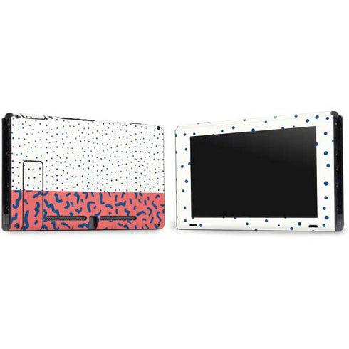 Polka Dot Split Nintendo Switch Bundle Skin