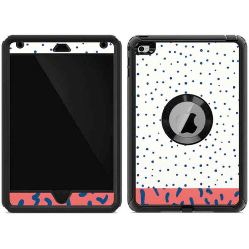 Polka Dot Split Otterbox Defender iPad Skin