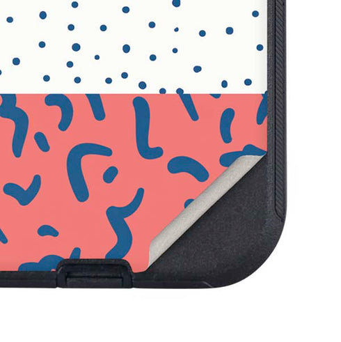 Polka Dot Split Otterbox Defender iPhone Skin