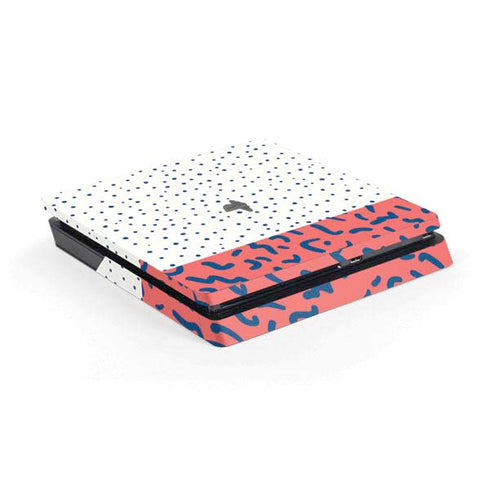 Polka Dot Split PS4 Slim Skin