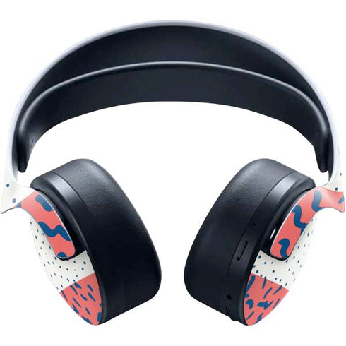 Polka Dot Split PULSE 3D Wireless Headset for PS5 Skin