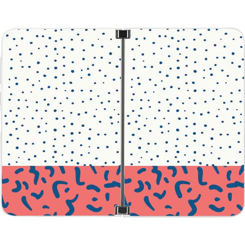 Polka Dot Split Surface Duo Skin