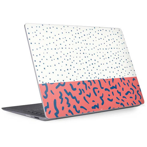 Polka Dot Split Surface Laptop 2 Skin