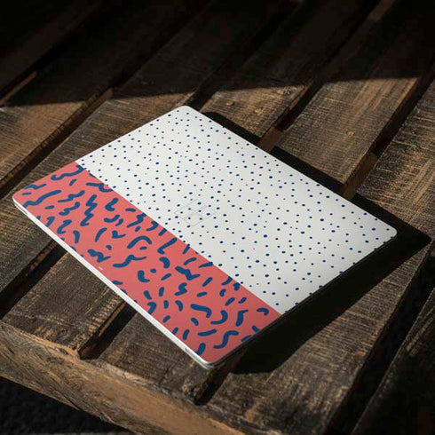 Polka Dot Split Surface Laptop 2 Skin