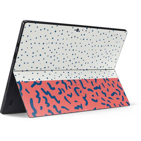 Polka Dot Split Surface Pro 7 Skin