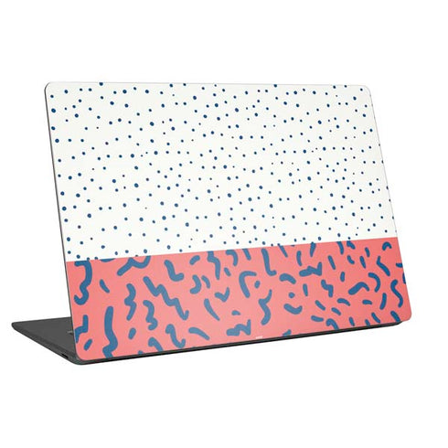 Polka Dot Split Universal Laptop 18in (14.6 x 10.6in) Skin