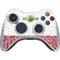 Polka Dot Split Xbox 360 Wireless Controller Skin