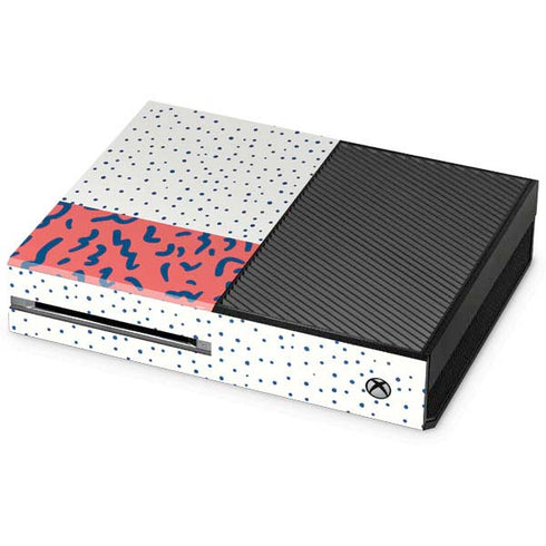 Polka Dot Split Xbox One Console Skin