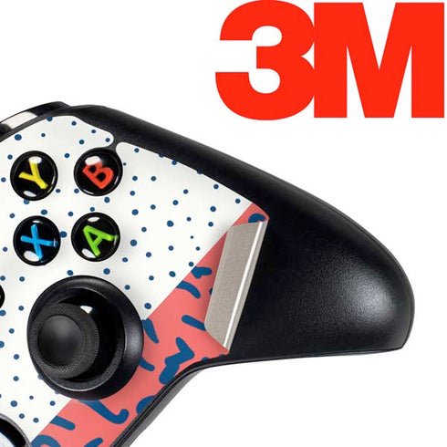 Polka Dot Split Xbox One Controller Skin