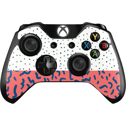 Polka Dot Split Xbox One Controller Skin