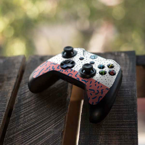 Polka Dot Split Xbox One Elite Controller Skin