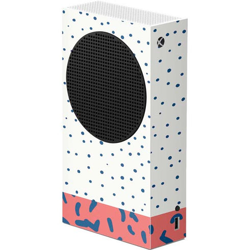 Polka Dot Split Xbox Series S Console Skin