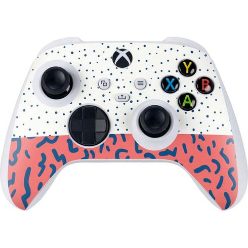 Polka Dot Split Xbox Series S Controller Skin