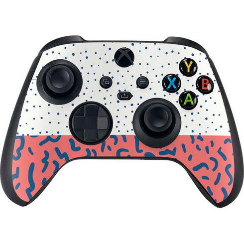 Polka Dot Split Xbox Series X Controller Skin
