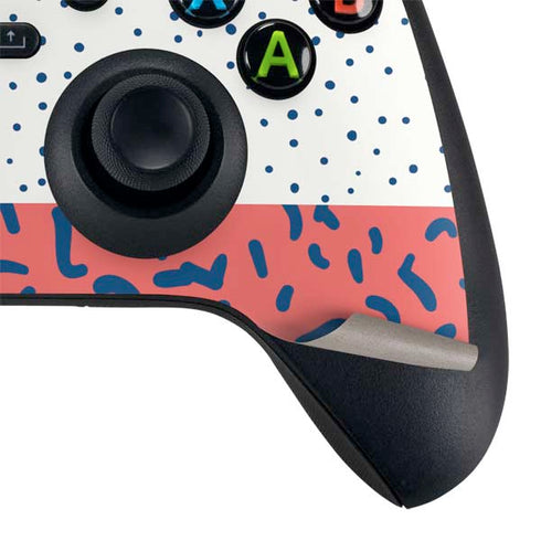 Polka Dot Split Xbox Series X Controller Skin