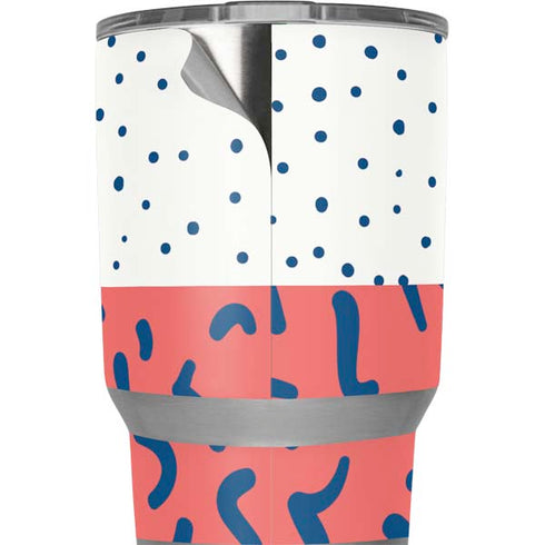Polka Dot Split Yeti 20oz Tumbler Skin