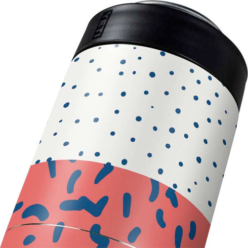 Polka Dot Split Yeti Colster Can Insulator Skin
