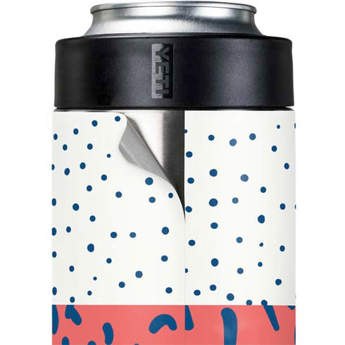 Polka Dot Split Yeti Colster Can Insulator Skin
