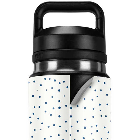Polka Dot Split YETI Rambler 26oz Bottle Skin