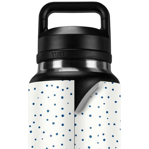 Polka Dot Split YETI Rambler 36oz Bottle Skin