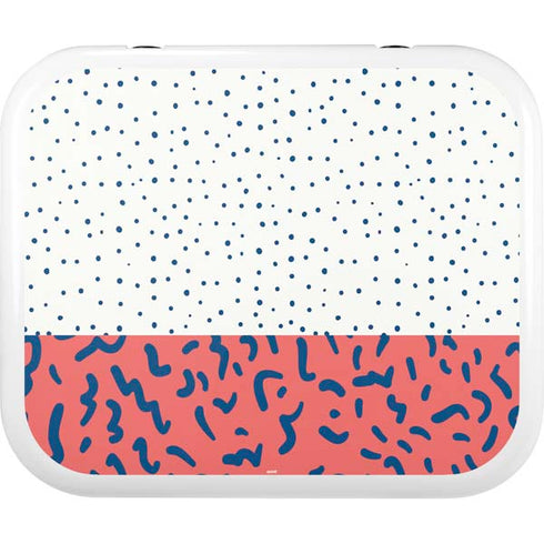 Polka Dot Split YETI Roadie 24 Hard Cooler Skin