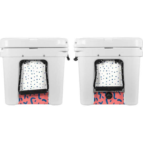 Polka Dot Split YETI Tundra 45 Hard Cooler Skin