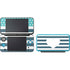 Polka Dots and Stripes Heart in Blue Nintendo 2DS XL (2017) Skin