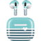 Polka Dots and Stripes Heart in Blue Apple AirPods (3rd Gen 2021) Skin