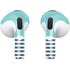 Polka Dots and Stripes Heart in Blue Apple AirPods (3rd Gen 2021) Skin