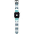 Polka Dots and Stripes Heart in Blue Apple Watch Band 38-40mm