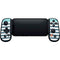 Polka Dots and Stripes Heart in Blue Backbone One for iPhone Game Controller Skin